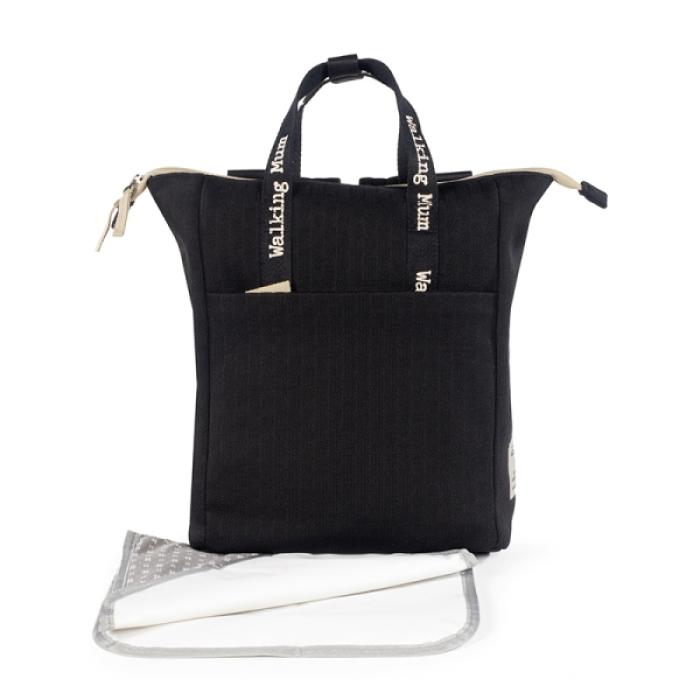 Τσάντα Αλλαξιέρα Backpack Eco Mum Black