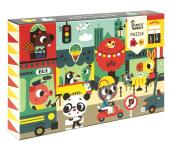 Petit Monkey – Παζλ “Στην Πόλη” 48 pcs / 4 yr