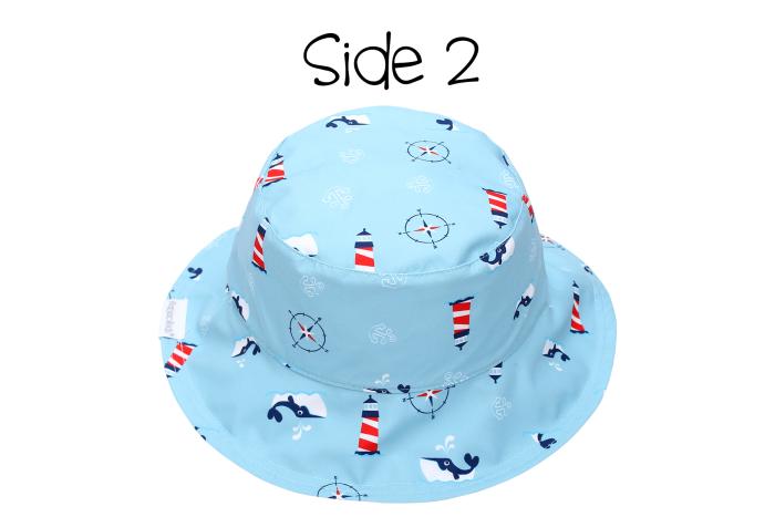 Καπέλο Διπλής Όψης UPF 50  – Nautical - SMALL 6 mo-2 yrs