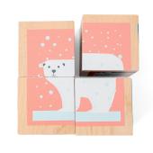 BS Toys – Παιχνίδι Puzzle Ξύλινων Κύβων