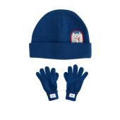 FlapjackKids σετ πλεκτό σκουφάκι και γαντάκια – Wolf – Large (4-6 ετών)