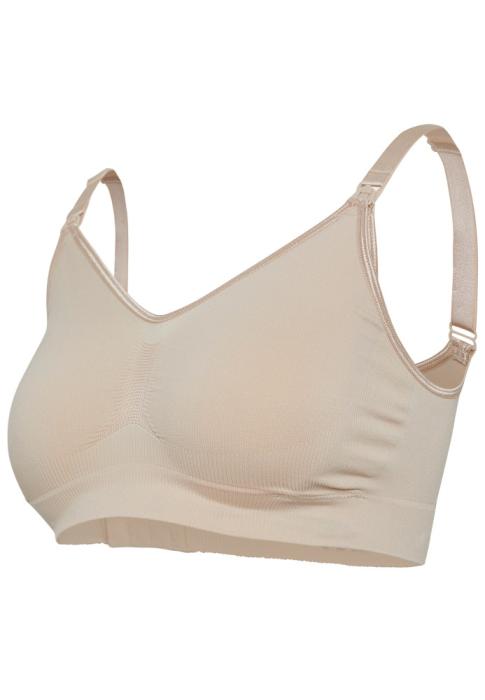 Carriwell 2 Pack Σουτιέν Θηλασμού Χωρίς Ραφές (Μαύρο/Μπεζ) - S/M