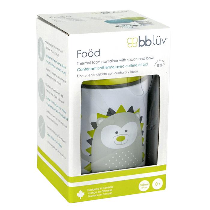Bbluv Food – Θερμός Φαγητού με Κουτάλι - Lime