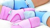 Sock Ons – Για να μην βγάζει τις κάλτσες του (6-12 μηνών) - Μπλε ριγέ