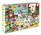 Petit Monkey – Παζλ “Στο Σούπερ μάρκετ” 48 pcs / 4 yr
