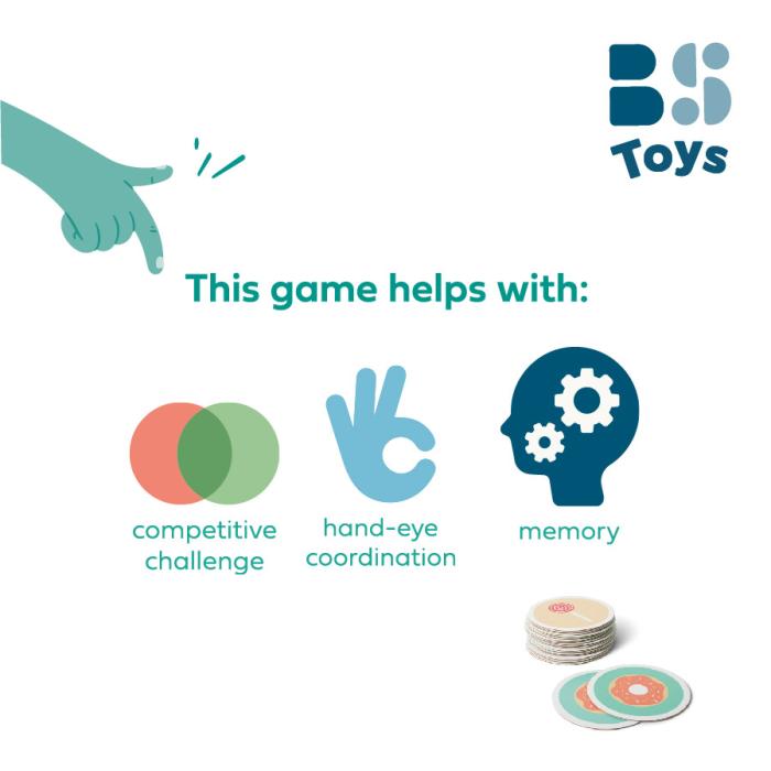 BS Toys – Παιχνίδι Μνήμης Ζαχαρωτά