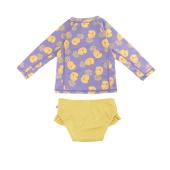 Zoocchini Σετ UV Μαγιώ και Μπλούζα Pineapple - 12-24m