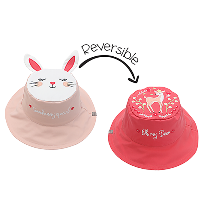 Καπέλο Διπλής Όψης UPF 50 Bunny/Deer - MEDIUM 2-4 yrs