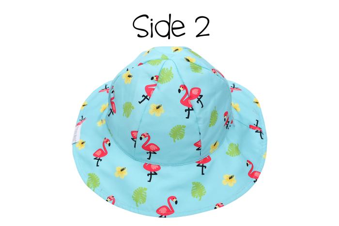 Καπέλο Διπλής Όψης UPF 50  – Φλαμίνγκο - MEDIUM 2-4 yrs