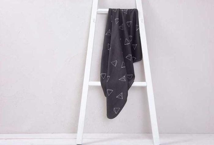 Minene Πικέ Κουβέρτα 3D Dark Grey