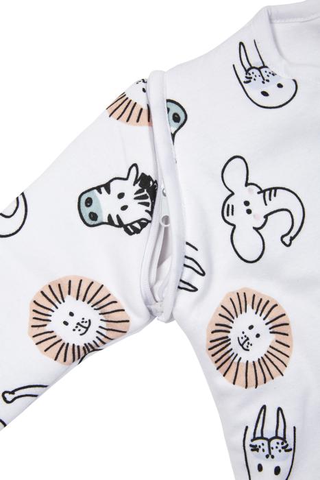 Meyco Baby Animal Υπνόσακος 4 εποχές Πολύχρωμος