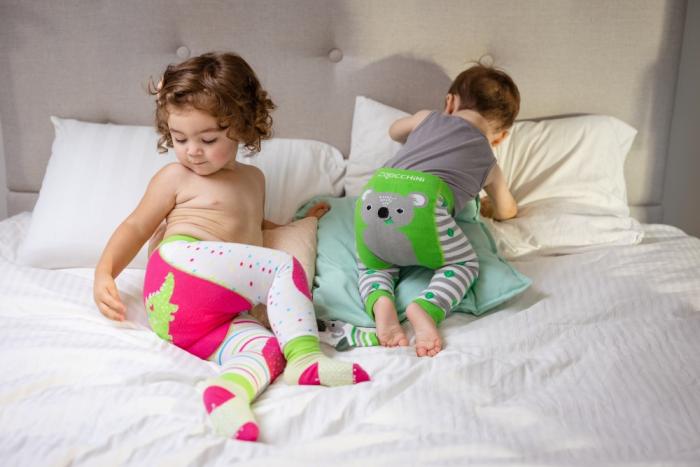 Grip Easy Crawler Pants & Socks Set – Koala - 6-12m