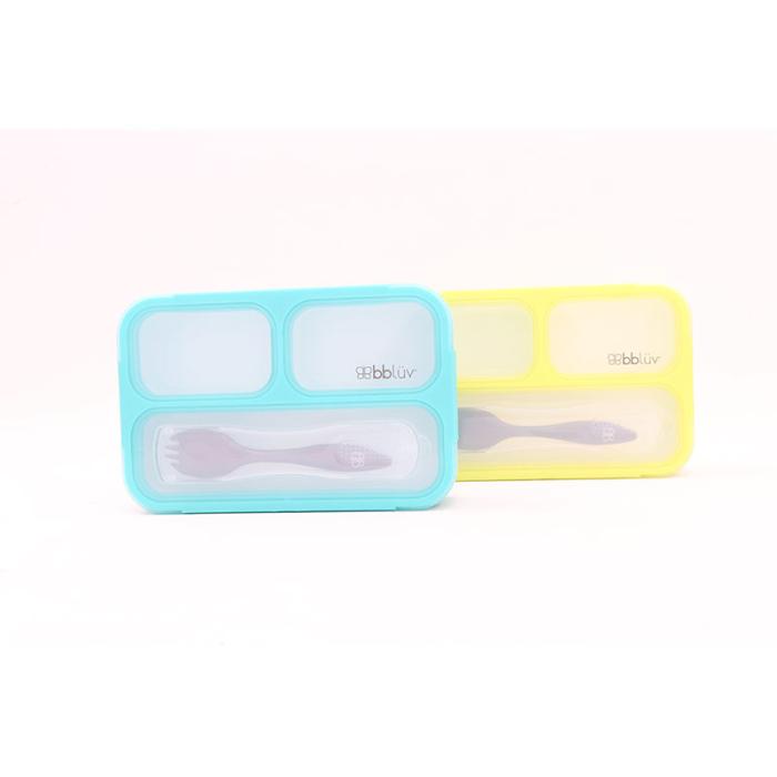 Bbluv Bento Box – Δοχείο Φαγητού με Κουτάλι - Aqua Blue