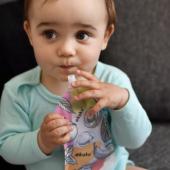 Reusable Food Pouch με στόμιο
