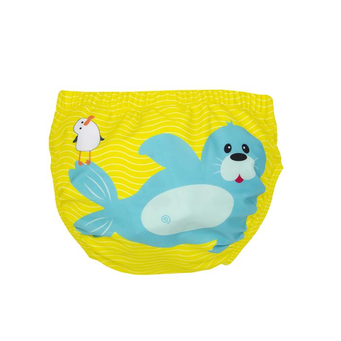 Zoocchini Μαγιώ Πάνα (2pcs Σετ)  – Seal - 12-24m