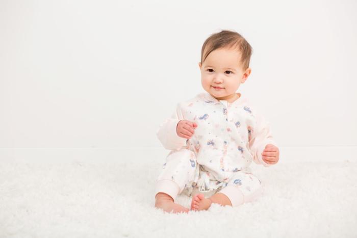 70% Bamboo 30% Cotton Sleepsuit – Mermaid – S, 1 T - S (6-18 μηνών)