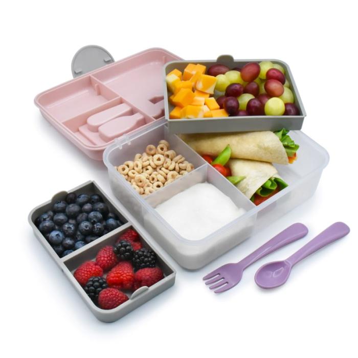 Melii – Διώροφο Bento - Pink-Purple