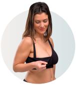 Carriwell Σουτιέν Θηλασμού χωρίς Ραφές / Seamless Nursing Bra - ΜΠΕΖ - M