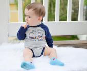 GRIP EASY™ Καλτσάκια Σέρμαν ο Καρχαρίας (3 τεμ)