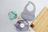 Bbluv Set – Σετ Φαγητού Σιλικόνης – Navy - Navy