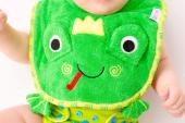100% Cotton Σαλιάρα – Flippy the Frog