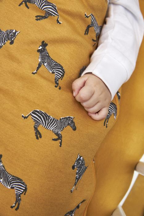 Meyco Υπνόσακος Zebra honey gold (0-2,5 ετών) - 74cm