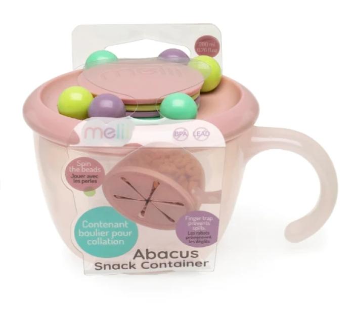 Melii – Snack Container Abacus Pink