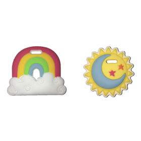 Silli Chews™ Mini Μασητικά (2 τμχ.) - Rainbow