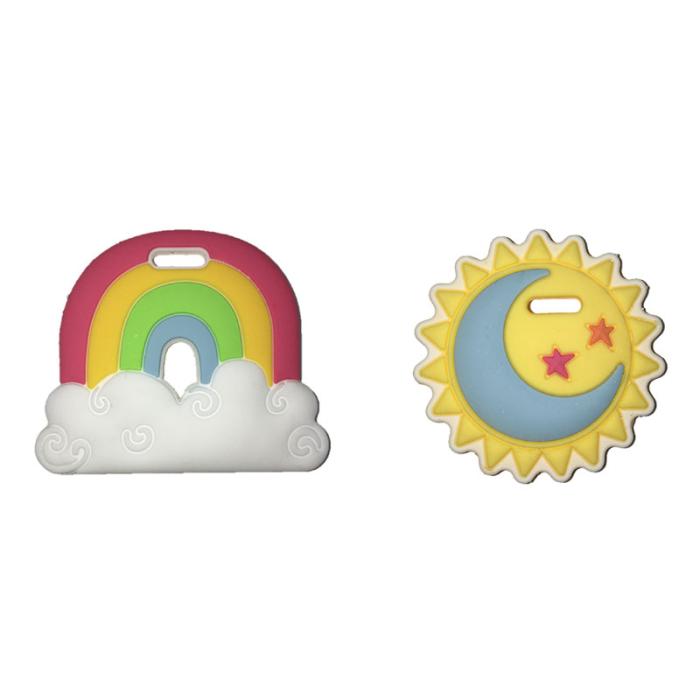 Silli Chews™ Mini Μασητικά (2 τμχ.) - Rainbow