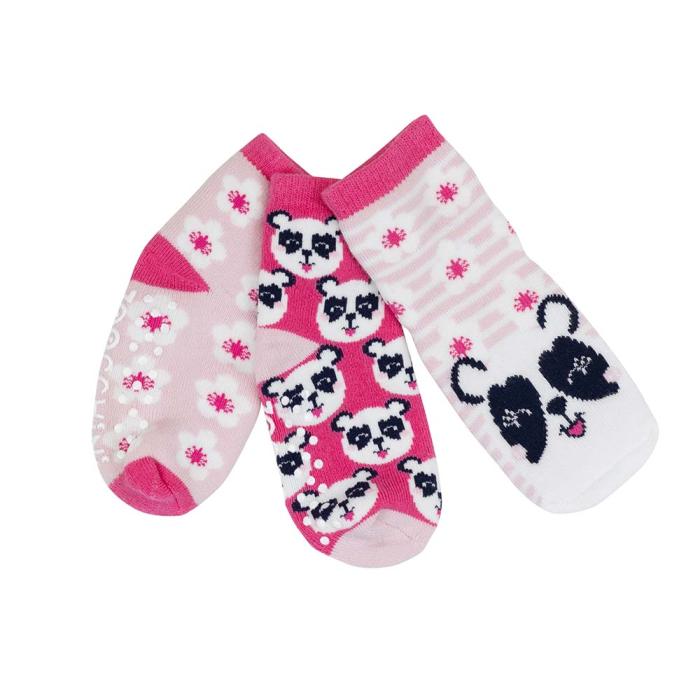 GRIP EASY™ Καλτσάκια Pipi the Panda (3 τεμ)