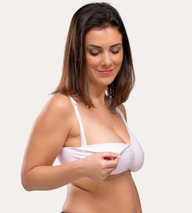 Carriwell Σουτιέν Θηλασμού χωρίς Ραφές / Seamless Nursing Bra - ΜΠΕΖ - XL