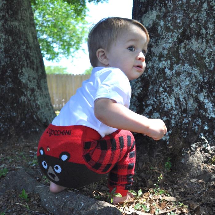 Grip Easy Crawler Pants & Socks Set – Bosley the Bear - 6-12