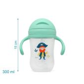 Παγούρι με Λαβές Pirate 300ml. 6+Μ