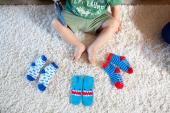 GRIP EASY™ Καλτσάκια Σέρμαν ο Καρχαρίας (3 τεμ)