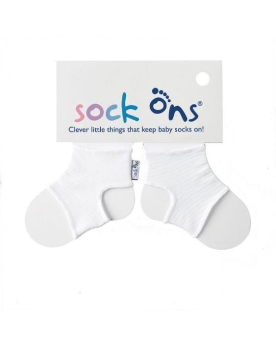 Sock Ons – Για να μην βγάζει τις κάλτσες του (0-6 μηνών) - Λευκό