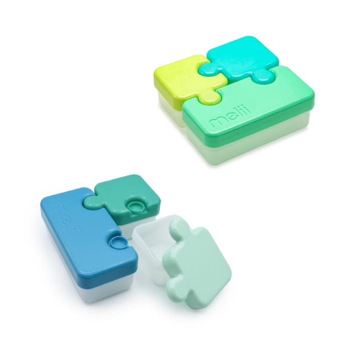 Melli – Φαγητοδοχείο Puzzle Bento 2 τεμάχια – Boys