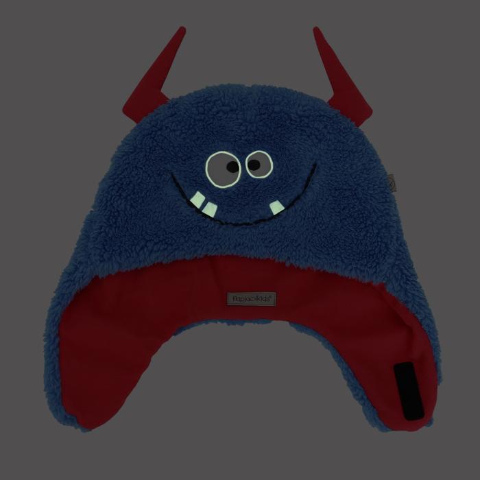 FlapJackKids Σκουφί 2-4 διπλής όψης Monsters