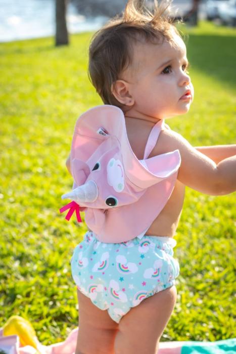 Σετ Μαγιό και Καπέλο UPF50 Unicorn - 6-12m