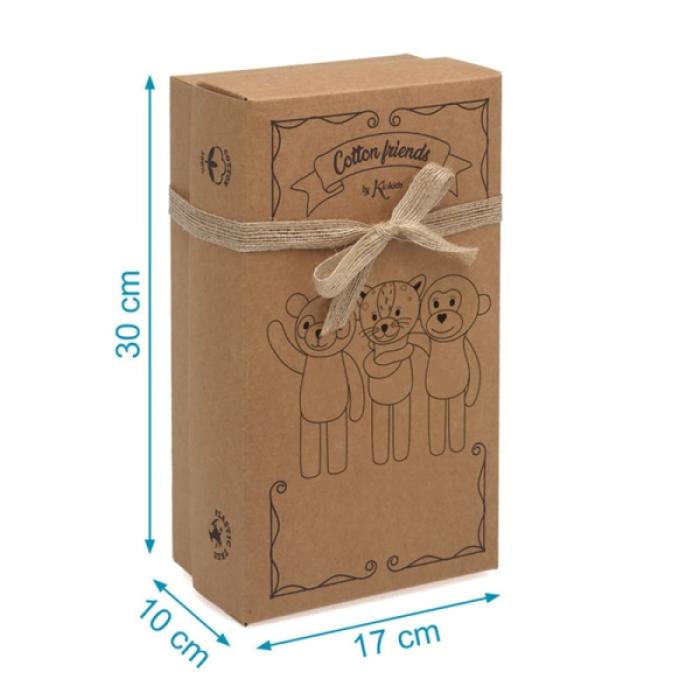 Πανάκι Παρηγοριάς Cotton Friends Μαιμουδάκι 25cm.