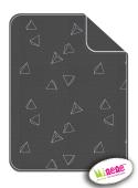 Minene Πικέ Κουβέρτα 3D Dark Grey
