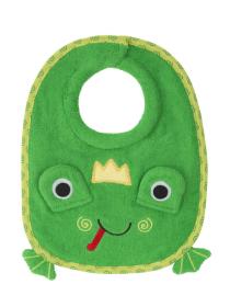 100% Cotton Σαλιάρα – Flippy the Frog