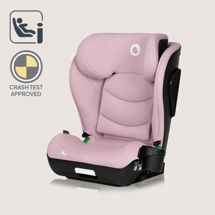 Lionelo Neal i-Size isofix Κάθισμα Αυτοκινήτου 100-150 cm Pink Lilac