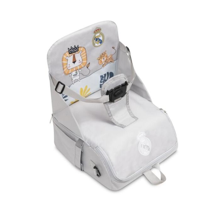Interbaby Real Madrid Φορητό Κάθισμα Φαγητού Grey