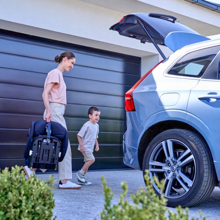 Lionelo Nelly i-Size isofix κάθισμα αυτοκινήτου 76-150cm/9-36kg Black Carbon