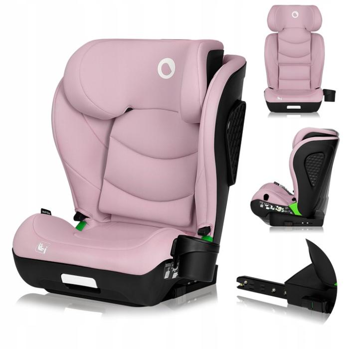 Lionelo Neal i-Size isofix Κάθισμα Αυτοκινήτου 100-150 cm Pink Lilac