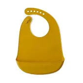 Interbaby Σαλιάρα Σιλικόνης Orange SI002-75