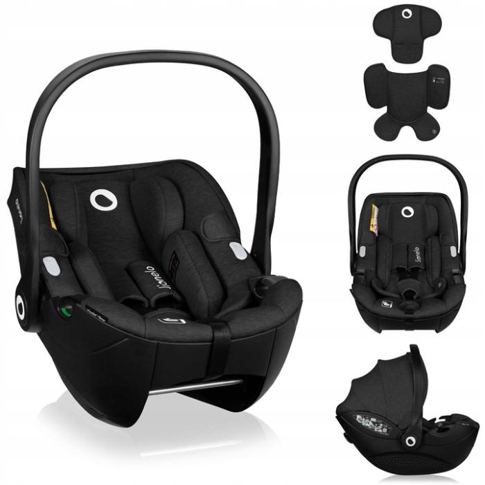 Lionelo Moxie i-Size κάθισμα αυτοκινήτου 40-87cm Black Carbon