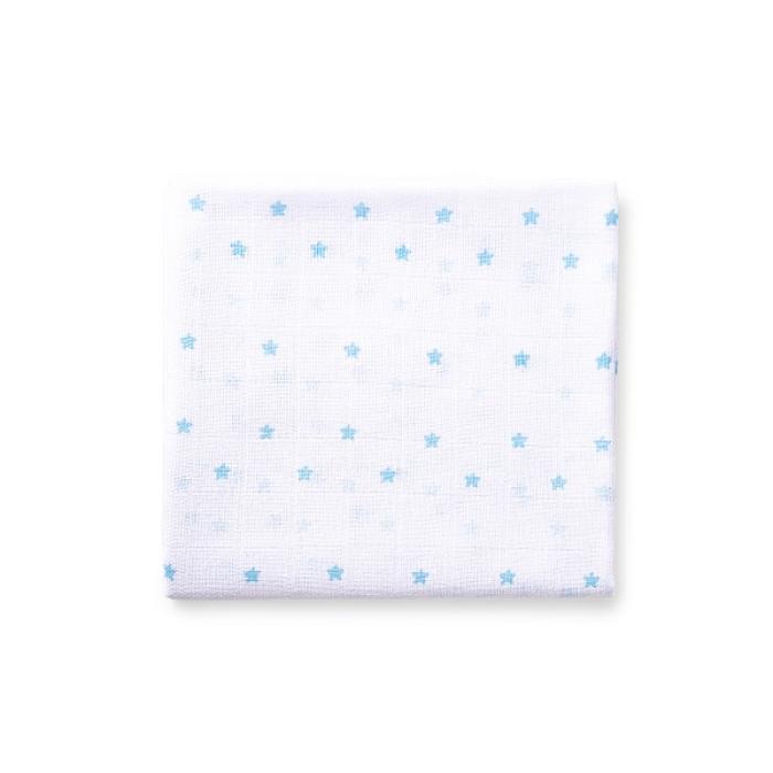Interbaby Πάνες Αγκαλιάς (80&#215;80) Σετ 3 Τεμ Paracaidista Blue