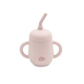 Interbaby Παιδικό Σετ Φαγητού Σιλικόνης Pink