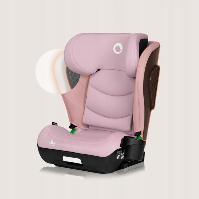 Lionelo Neal i-Size isofix Κάθισμα Αυτοκινήτου 100-150 cm Pink Lilac
